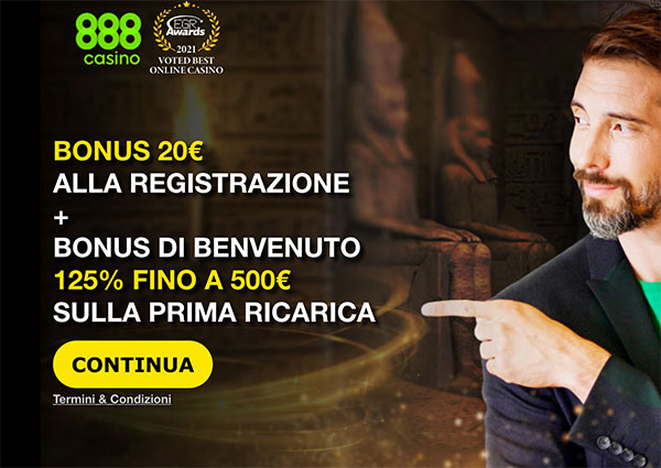 Poker e casino online su 888